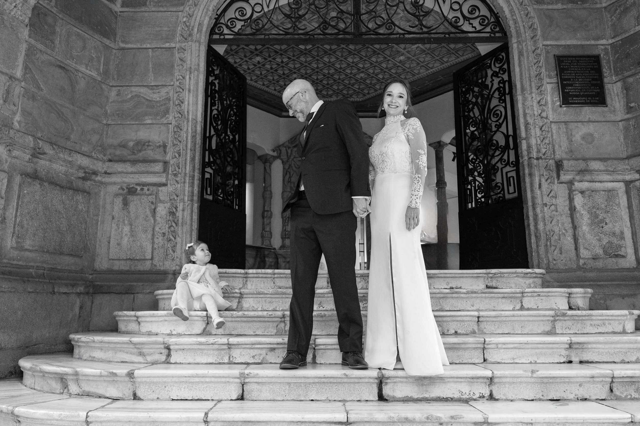 Couple on Wedding day
